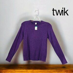 Twik by Simons Casual Sweater XS Purple
